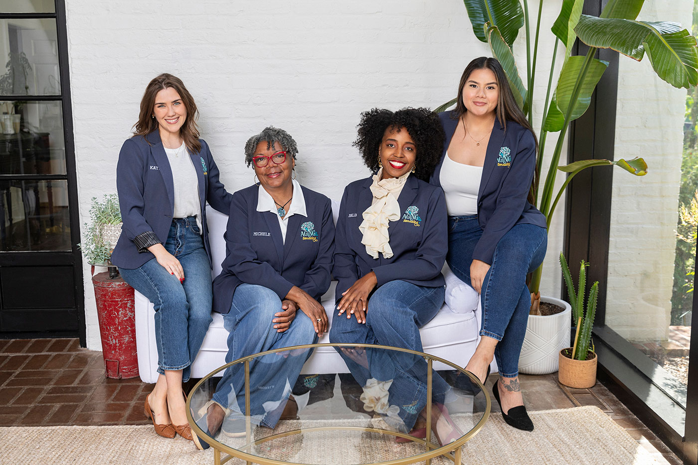 Group photo of Aging & Amazing team